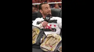 That clever and sharp wit from CM Punk 🤣