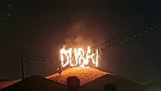 juggling with fire... dubai desert safari (3)