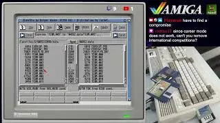 Commodore Amiga [real hardware] - Creating SWOS 23/24 floppy disk version... #adf #floppy