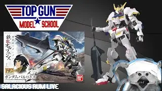 TOP GUN MODEL SCHOOL - LIVE iron Blooded Orpah Gundam 01 Barbatos HG PART 2
