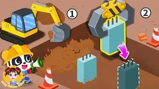 Baby Panda's City Buildings - BabyBus - Educational