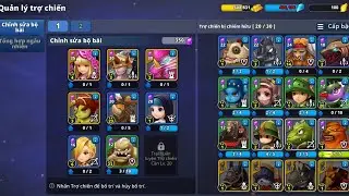 ClashRow- B&iacute; quyết X2 thẻ trợ chiến, tha hồ chi&ecirc;u mộ l&iacute;nh huyền thoại si&ecirc;u mạnh