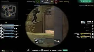 Sk Gaming VS Ghost Gaming. Last round. Последний раунд