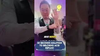 30 seconds solution To Belching Acid Reflux!