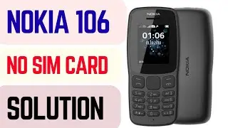 Nokia 106 Ta 1114 No Sim Card Solution | How To Solve Nokia 106 Sim1 Not Working Problem 