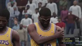 Lakers Jazz 1992