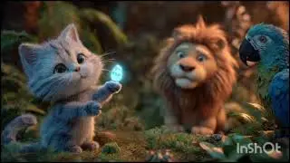 Cat 🐱 sher tota ki kahani #tiger #cat #perot #cartoonvideo #cartoon #hindi #viral 