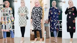 MODEL BAJU TUNIK TERBARU 2020-2021 UNTUK KERJA DAILY DAN CASUAL