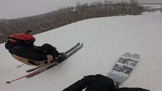 powdery morning at jay peak