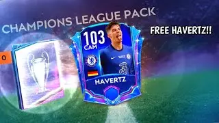 FIFA MOBILE 21 UCL BEST PACK OPENING | Claimed all player box | Upgrade Havertz ovr 100 to ovr 103