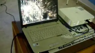 Como conectar un Video Beam (proyector) a un Laptop - Sanyo - Acer