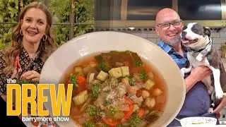 Michael Symon Teaches Drew the Delicious Secrets of His Easy Vegetable Soup Recipe