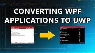 Lets Convert our WPF Task List to UWP