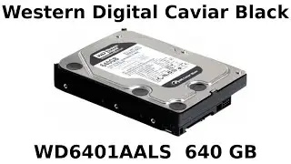 Жёсткий диск Western Digital Caviar Black WD6401AALS 640GB