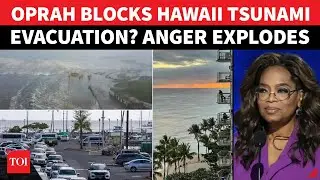 Oprah Winfrey Under Fire For CLOSING Road For Hawaii Tsunami Evacuees; Anger Explodes, She Responds