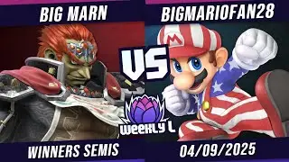 BIG:MARN vs BigMarioFan28 - Winner Semi-Final - Weekly L #177 |  Ganondorf vs Mario