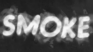 Smoke Text Effect animation | HTML , CSS