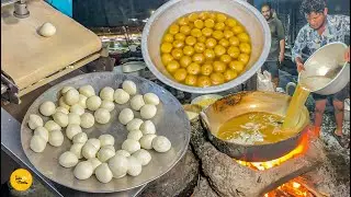 Odisha Style Biggest Rasgulla Factory In Bhubaneswar l Bhubaneswar Street Food