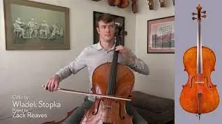 Wladek Stopka 2012 cello / Zack Reaves / at the Metzler Violin Shop