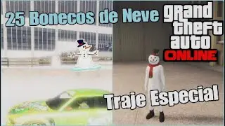 Todos os Bonecos de Neve do GTA ONLINE especial de Natal