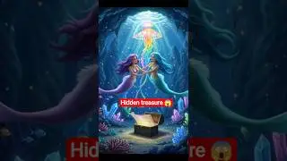 Nobody expected THIS to happen under the sea  | Mermaid Hidden Treasure Story#shorts #ytshorts