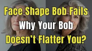3 Bob Haircut Mistakes Over 60? Fix Your Face Shape + Texture!