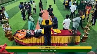 LEGEND Cricketers vs OG Turf Live Cricket Match | AVN VETRIVELAN TROPHY  Live - Power Play Multi-Spo