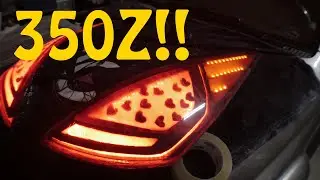 Custom Sequential LED 350Z Z33 Tail Lights!! | Nissan 350Z Z33