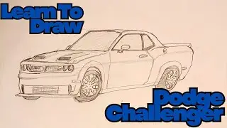 How To Draw a Dodge Challenger