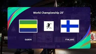 Gabon vs Finland | Football Apocalypse | World Championship 25'