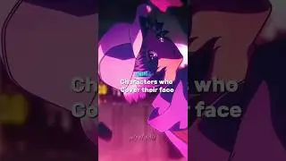 Anime characters who cover their face #animeedit