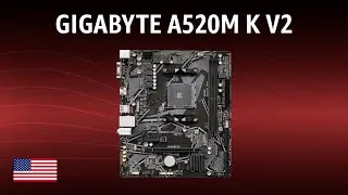 Motherboard GIGABYTE A520M K V2 | TEST | English