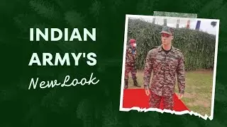 🤯The Indian Army's New Uniform:What it means & why it matters #shorts#youtubeshorts  #subscribe