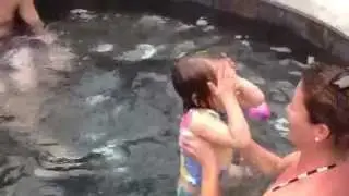 Learn to swim in the hot tub - Swim with MIss Bea
