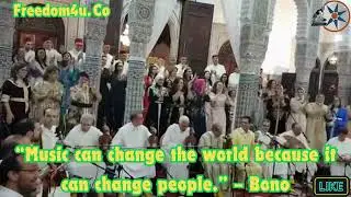 &ldquo;Music can change the world because it can change people.&rdquo; &ndash; Bono