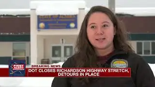 Interior Alaska sees warmer weather, Richardson closure