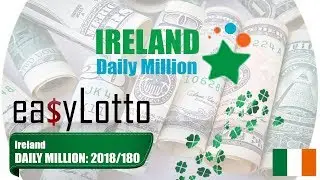 Ireland DAILY MILLION lotto results 31 Mar 2018   180