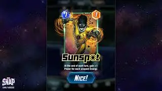 MARVEL SNAP Upgrading Sunspot MutantStrong!