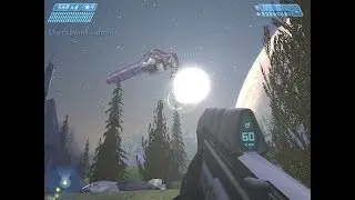 Halo 1 PC Gameplay: Halo (Level 2 out of 10)
