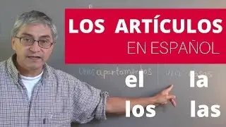Los artículos en español: el, la, los, las