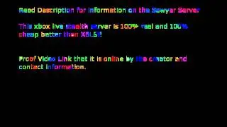 Xbox Live Stealth Server Cheap(Sawyer)