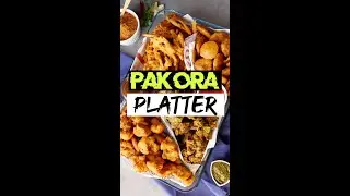 Quick Pakora Platter Recipe #Shorts By Food Fusion