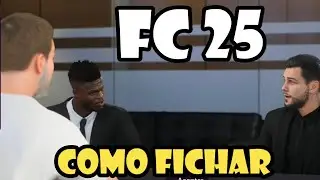 Como FICHAR jugadores en MODO CARRERA en EA Sports FC 25 (FIFA 25)✔️