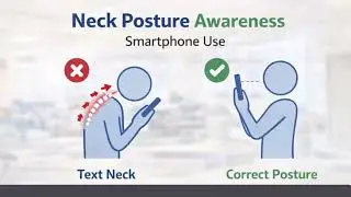 Safety & Ergonomics | Neck Posture Awareness During Smartphone Use