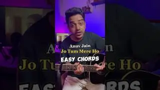 Jo Tum Mere Ho | Anuv Jain | Guitar Lesson | Simple Chords