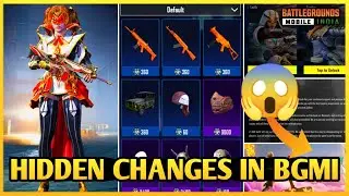 BGMI TOP 10 HIDDEN CHANGES 😱| 4 NEW CHARACTER, NEW RULES & CRATE CHANGES🤯