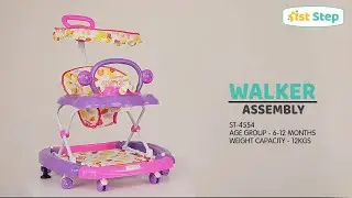 1st Step Baby Walker | Walker Cum Rocker | Assembly Video | Feature Video | Model No. ST-4554