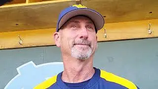 #WVU pre-Super Regional press conference with Randy Mazey, JJ Wetherholt and Derek Clark. #UNC