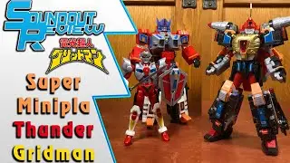 Обзор Super Minipla Hyper Agent Gridman/God Zenon/Thunder Gridman (Servo/Zenon/Synchro) [Soundout12]