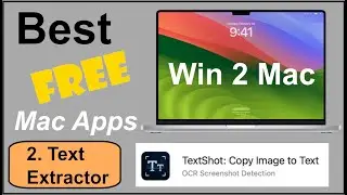 Extract text from image: in MacOS - 2 Methods (Win2Mac App2)